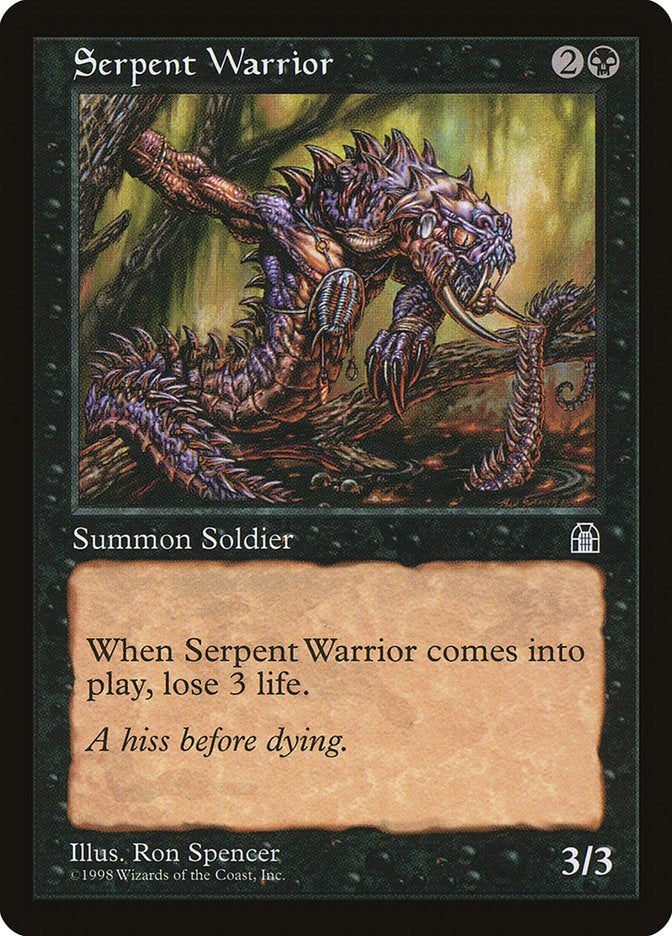 Serpent Warrior [Stronghold] | Game Grid - Logan