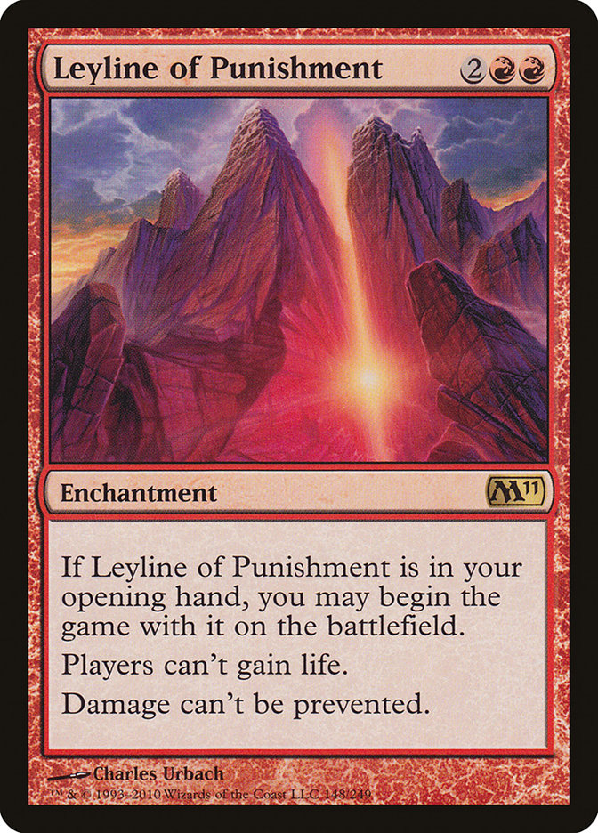 Leyline of Punishment [Magic 2011] | Game Grid - Logan