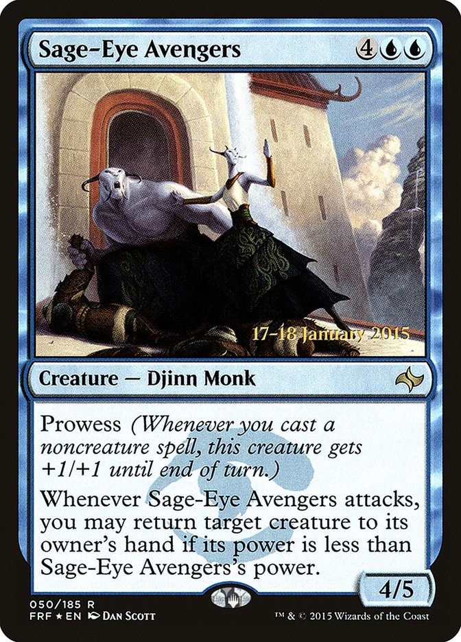 Sage-Eye Avengers [Fate Reforged Prerelease Promos] | Game Grid - Logan