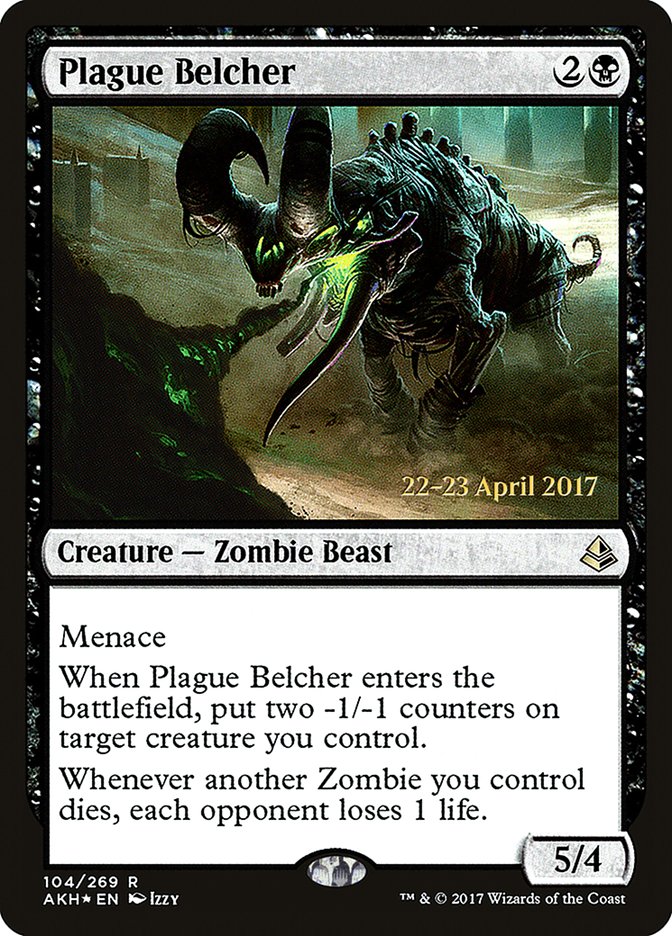 Plague Belcher [Amonkhet Prerelease Promos] | Game Grid - Logan