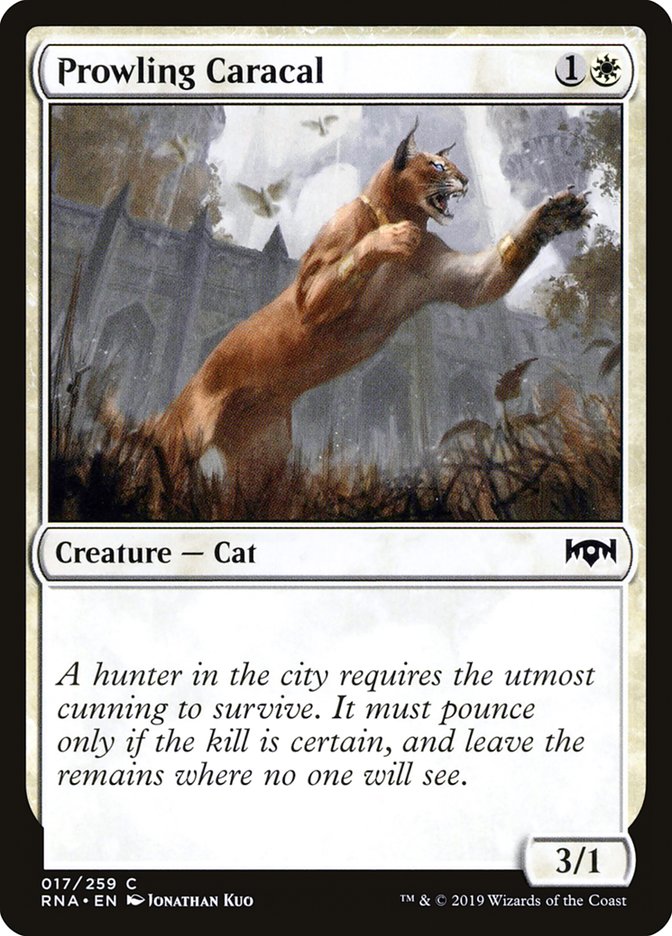 Prowling Caracal [Ravnica Allegiance] | Game Grid - Logan