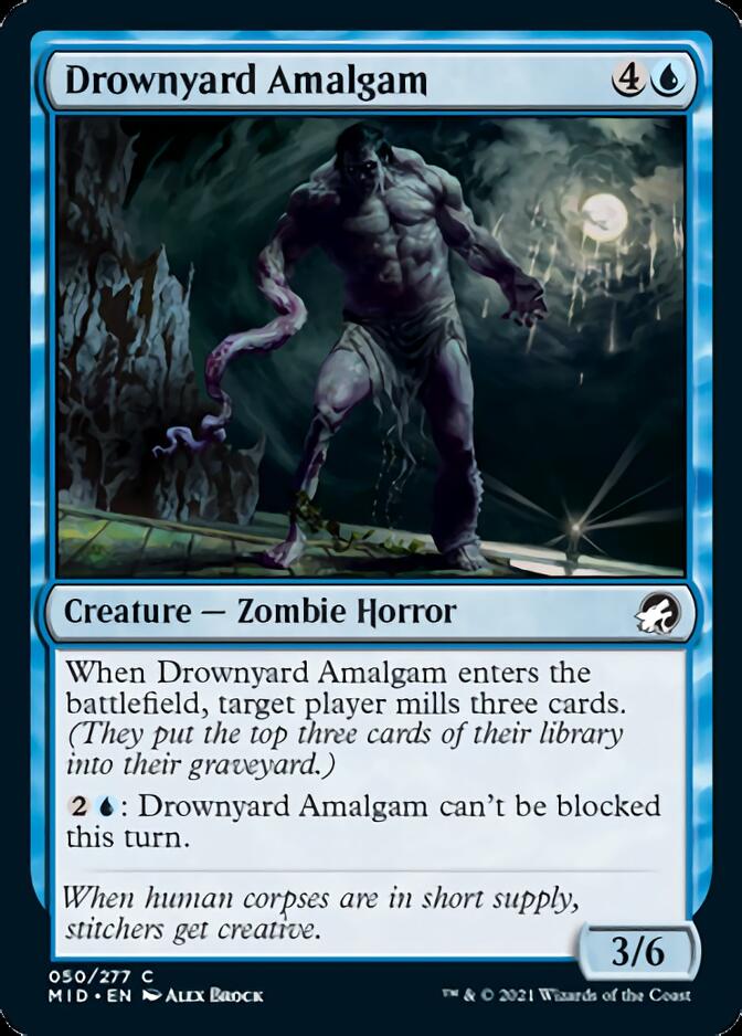 Drownyard Amalgam [Innistrad: Midnight Hunt] | Game Grid - Logan