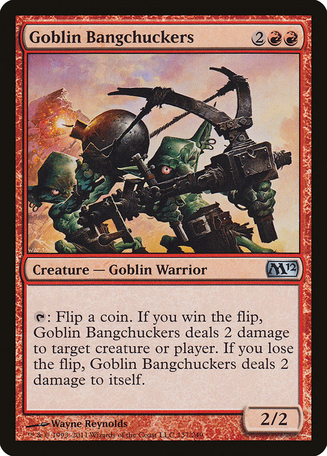 Goblin Bangchuckers [Magic 2012] | Game Grid - Logan