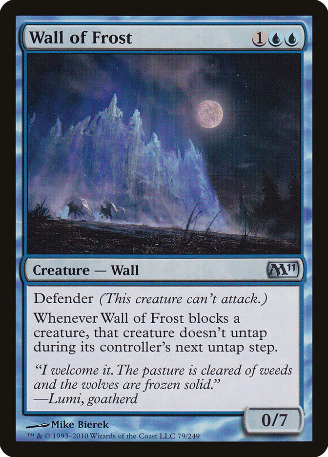 Wall of Frost [Magic 2011] | Game Grid - Logan