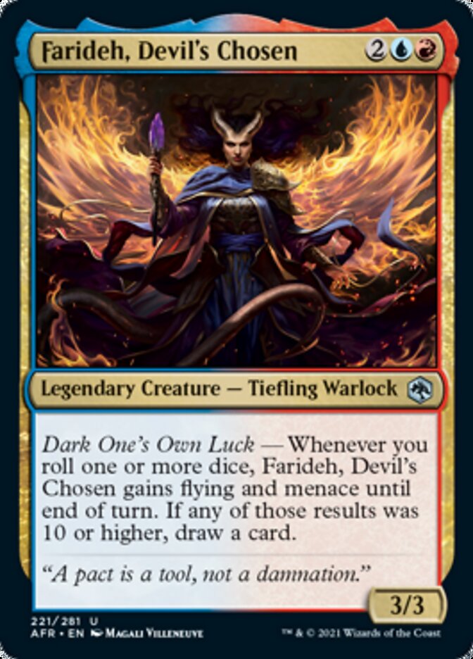 Farideh, Devil's Chosen [Dungeons & Dragons: Adventures in the Forgotten Realms] | Game Grid - Logan