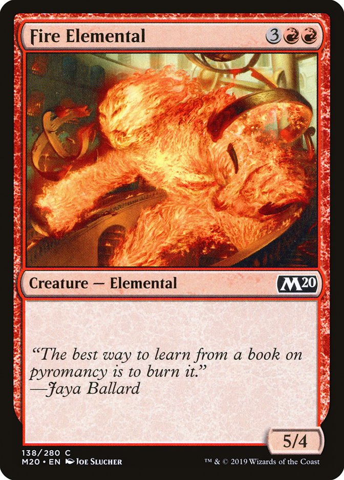 Fire Elemental [Core Set 2020] | Game Grid - Logan