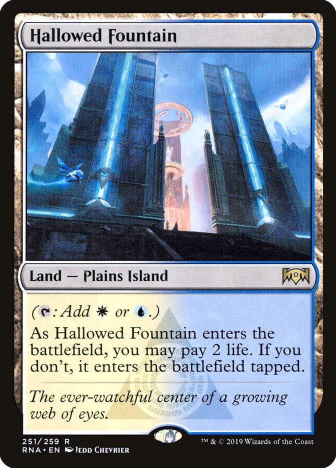 Hallowed Fountain [Ravnica Allegiance] | Game Grid - Logan