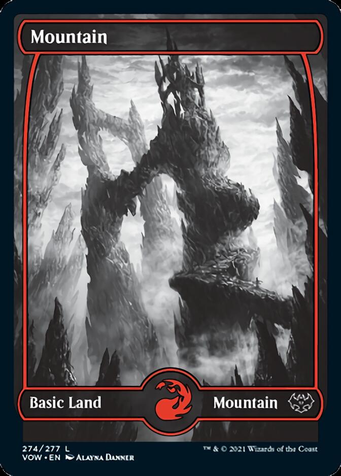 Mountain (274) [Innistrad: Crimson Vow] | Game Grid - Logan