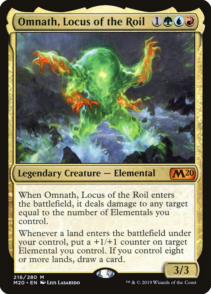 Omnath, Locus of the Roil [Core Set 2020] | Game Grid - Logan