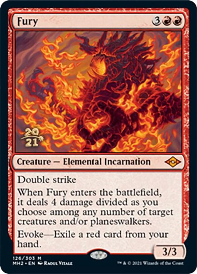 Fury [Modern Horizons 2 Prerelease Promos] | Game Grid - Logan