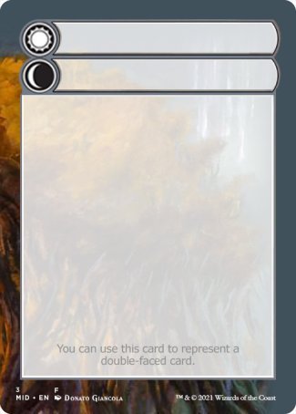 Helper Card (3/9) [Innistrad: Midnight Hunt Tokens] | Game Grid - Logan