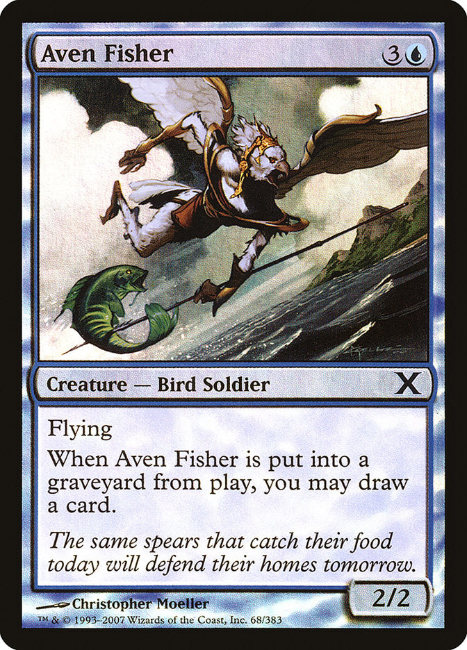 Aven Fisher (Premium Foil) [Tenth Edition] | Game Grid - Logan