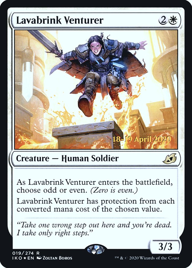 Lavabrink Venturer [Ikoria: Lair of Behemoths Prerelease Promos] | Game Grid - Logan