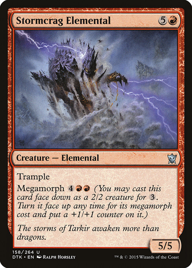 Stormcrag Elemental [Dragons of Tarkir] | Game Grid - Logan