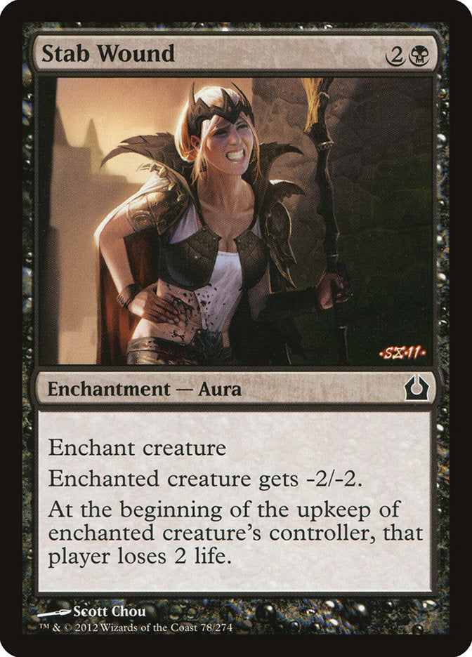 Stab Wound [Return to Ravnica] | Game Grid - Logan