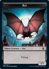 Blood // Bat Double-Sided Token [Innistrad: Crimson Vow Commander Tokens] | Game Grid - Logan