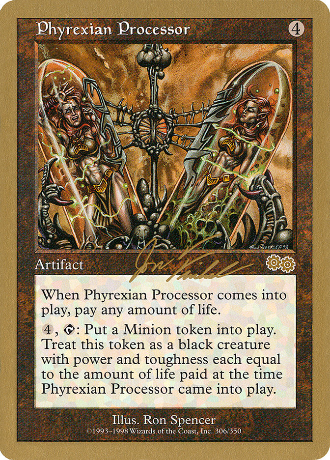 Phyrexian Processor (Jon Finkel) [World Championship Decks 2000] | Game Grid - Logan