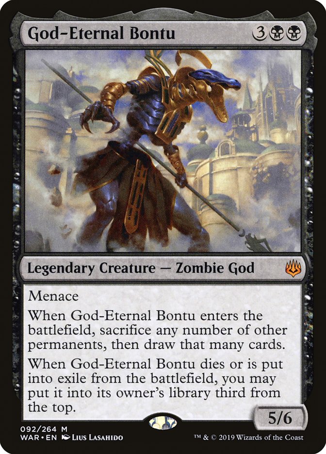 God-Eternal Bontu [War of the Spark] | Game Grid - Logan