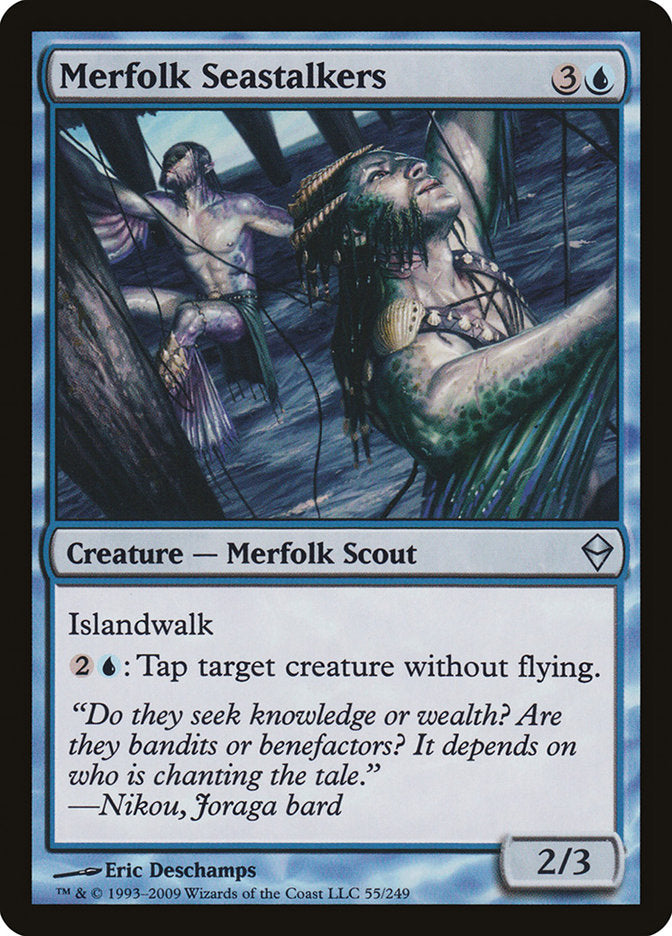 Merfolk Seastalkers [Zendikar] | Game Grid - Logan