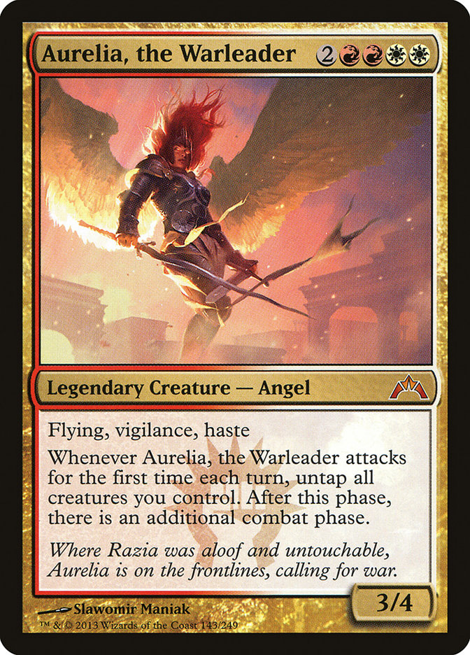 Aurelia, the Warleader [Gatecrash] | Game Grid - Logan