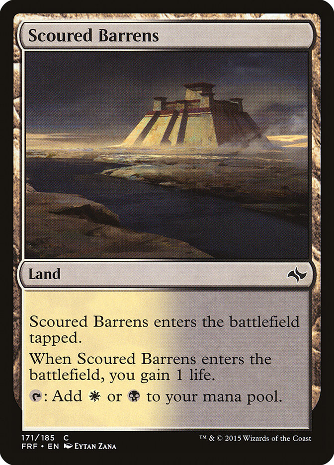 Scoured Barrens [Fate Reforged] | Game Grid - Logan