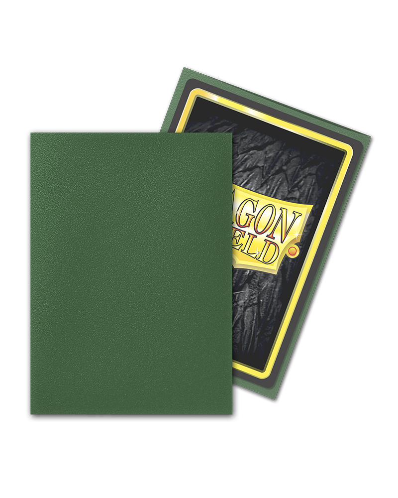 Dragon Shield Matte Sleeves: Forest Green (100) | Game Grid - Logan