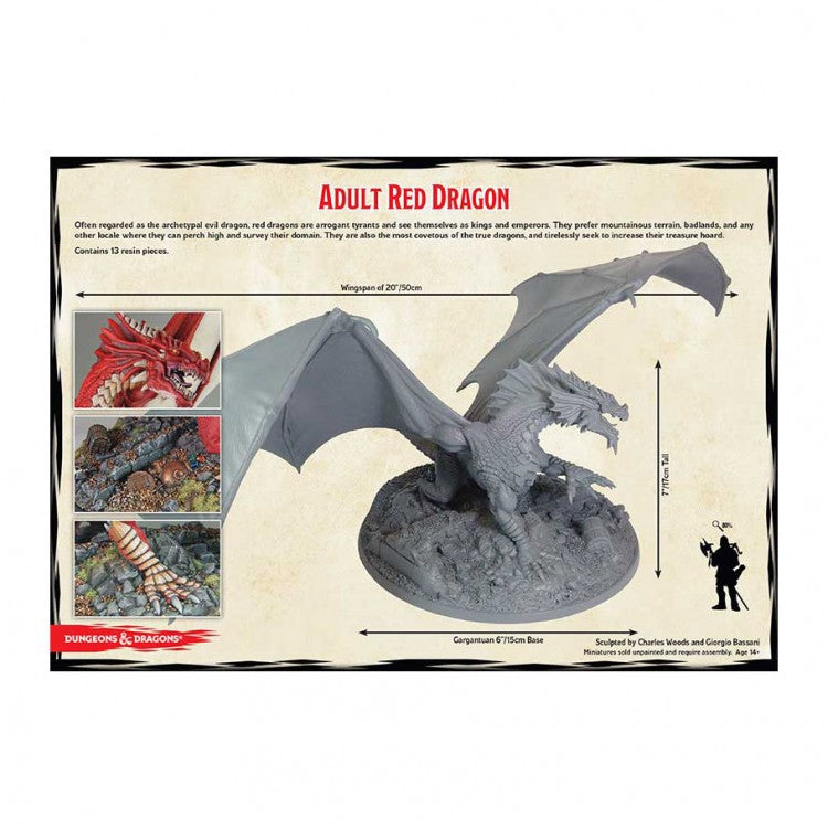 D&D Collector's Series: Adult Red Dragon | Game Grid - Logan