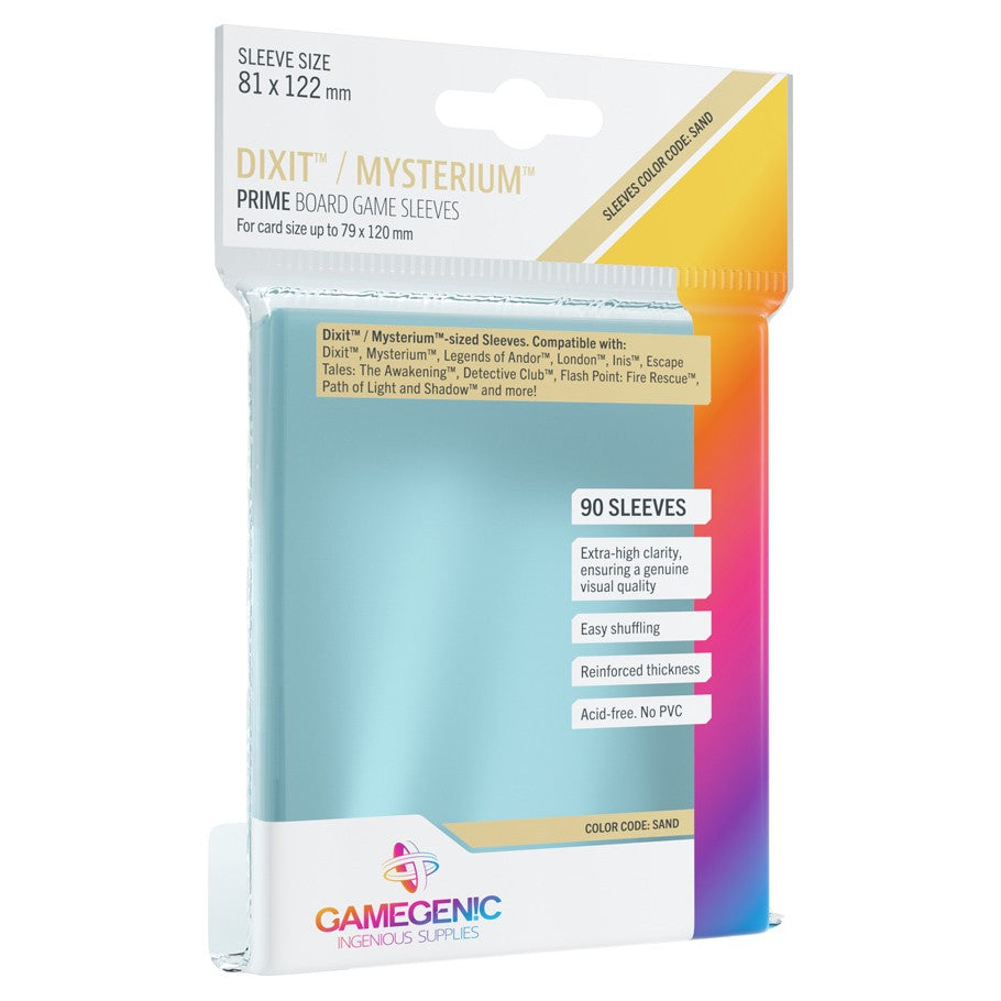 GameGenic "Dixit" Sand Card Sleeves (81x122mm) | Game Grid - Logan