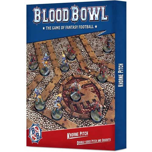 Blood Bowl: Khorne Pitch & Dugouts | Game Grid - Logan