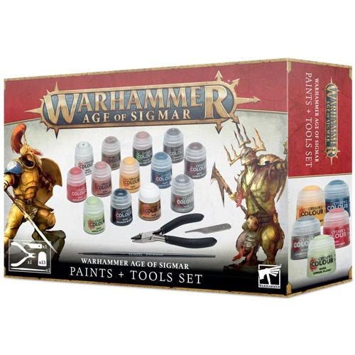 Paints & Tools Set (AoS 3rd Edition) | Game Grid - Logan