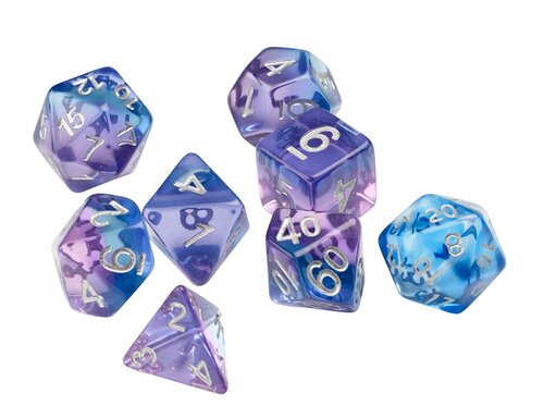 Sirius Dice: Violet Betta RPG Set | Game Grid - Logan