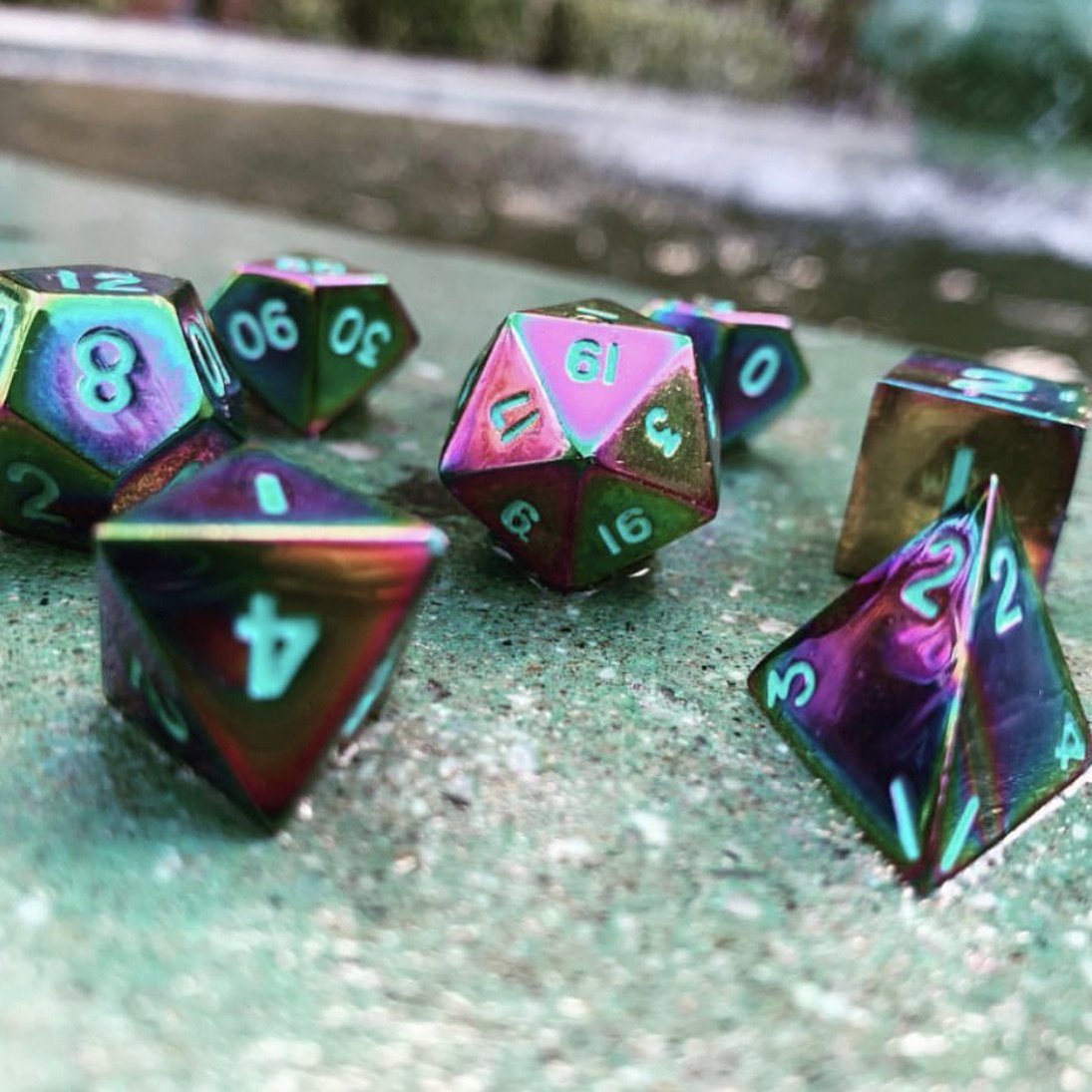 Norse Foundry Metal Dice Queens Treasure | Game Grid - Logan