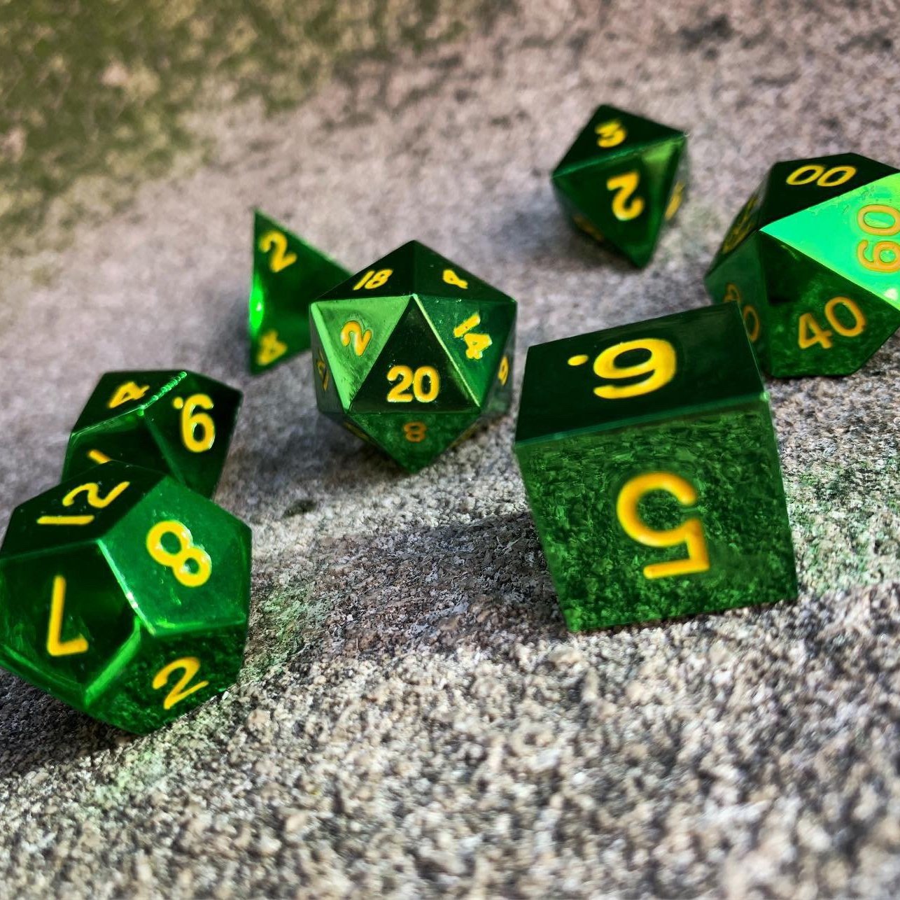 Norse Foundry Metal Dice Goblin Horde | Game Grid - Logan