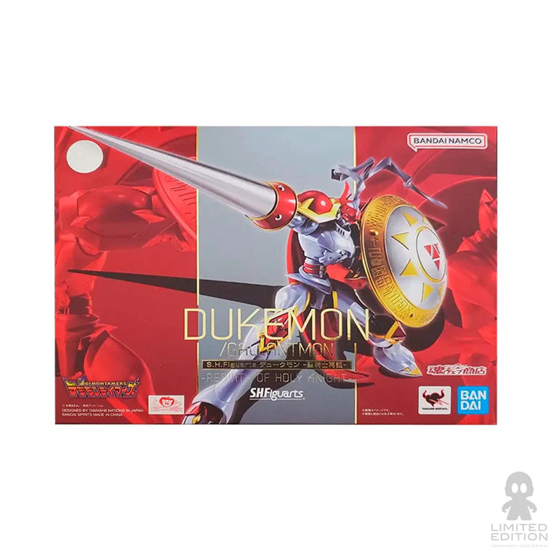 Dukemon/Gallantmon Rebirth of Holy Knight Figure | Game Grid - Logan