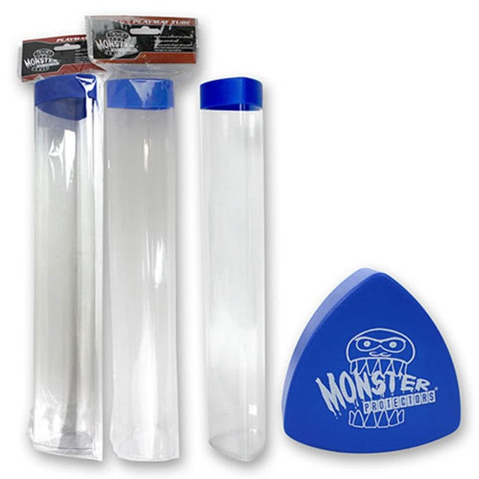 Monster Prism Playmat Tube Blue | Game Grid - Logan