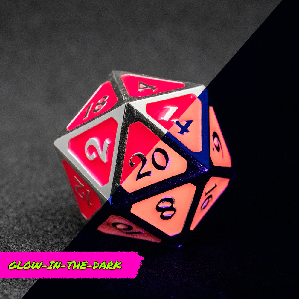MultiClass Dice D20 - AfterDark Mythica Neon Kiss | Game Grid - Logan
