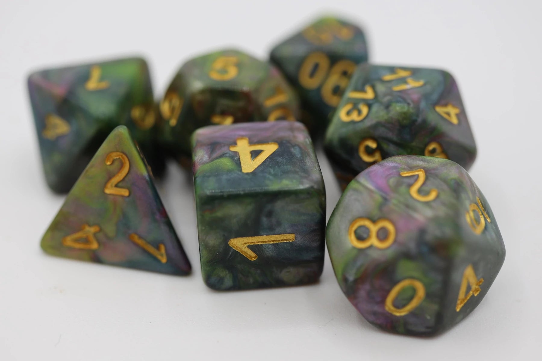 Mystic Woodland RPG Dice Set | Game Grid - Logan