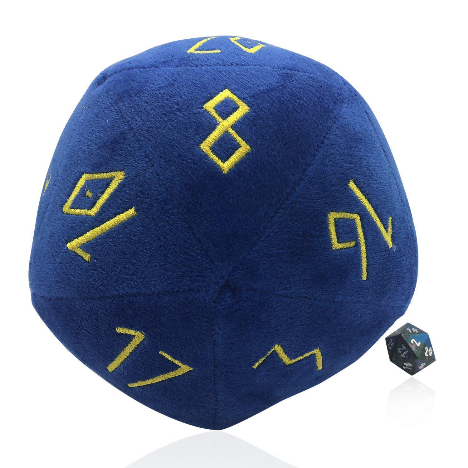 D20 Plush Small: Noble Blue | Game Grid - Logan