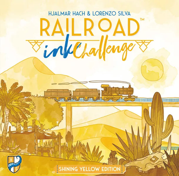 Railroad Ink: Shining Yellow | Game Grid - Logan