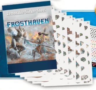 Frosthaven: Removable Sticker Set | Game Grid - Logan