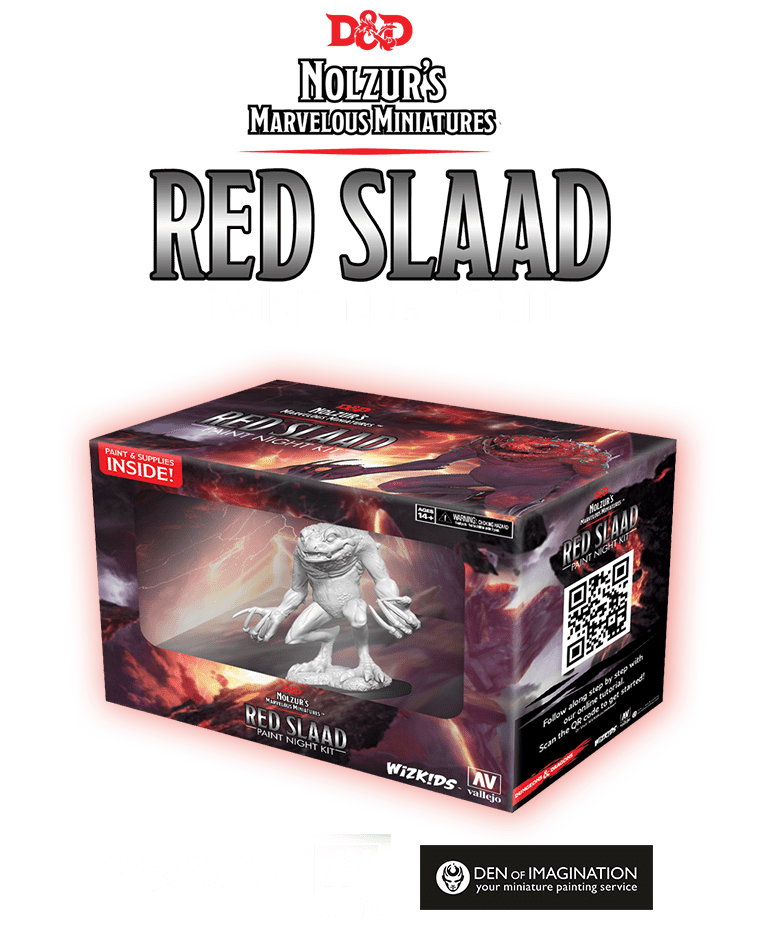 WizKids: Red Slaad Paint Night Kit | Game Grid - Logan