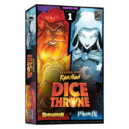 Dice Throne: Barbarian vs Moon Elf | Game Grid - Logan