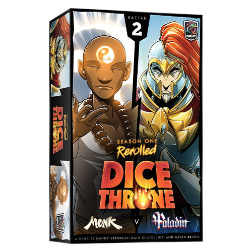 Dice Throne: Monk vs Paladin | Game Grid - Logan