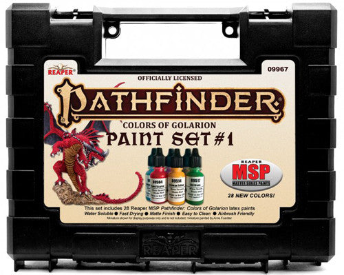 Reaper MSP Pathfinder Colors of Golarion Paint Set | Game Grid - Logan