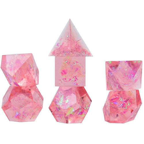 Sirius Dice: Pink Cloak and Dagger RPG Set | Game Grid - Logan