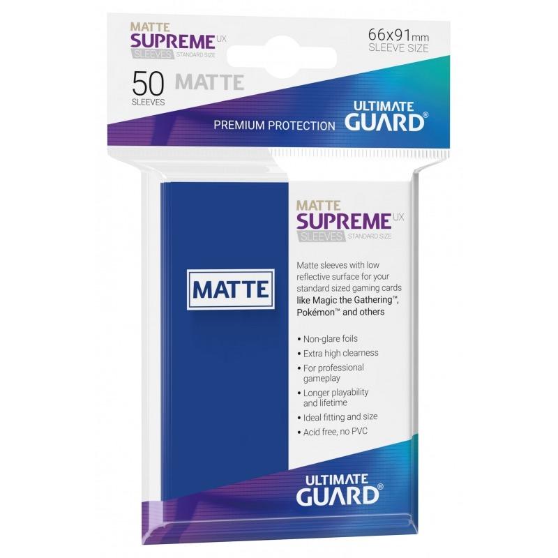 Supreme UX Matte Sleeves Standard Size 50ct | Game Grid - Logan