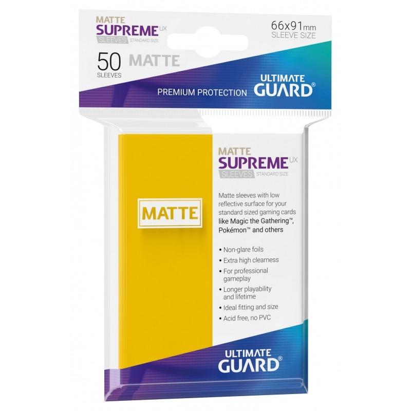 Supreme UX Matte Sleeves Standard Size 50ct | Game Grid - Logan