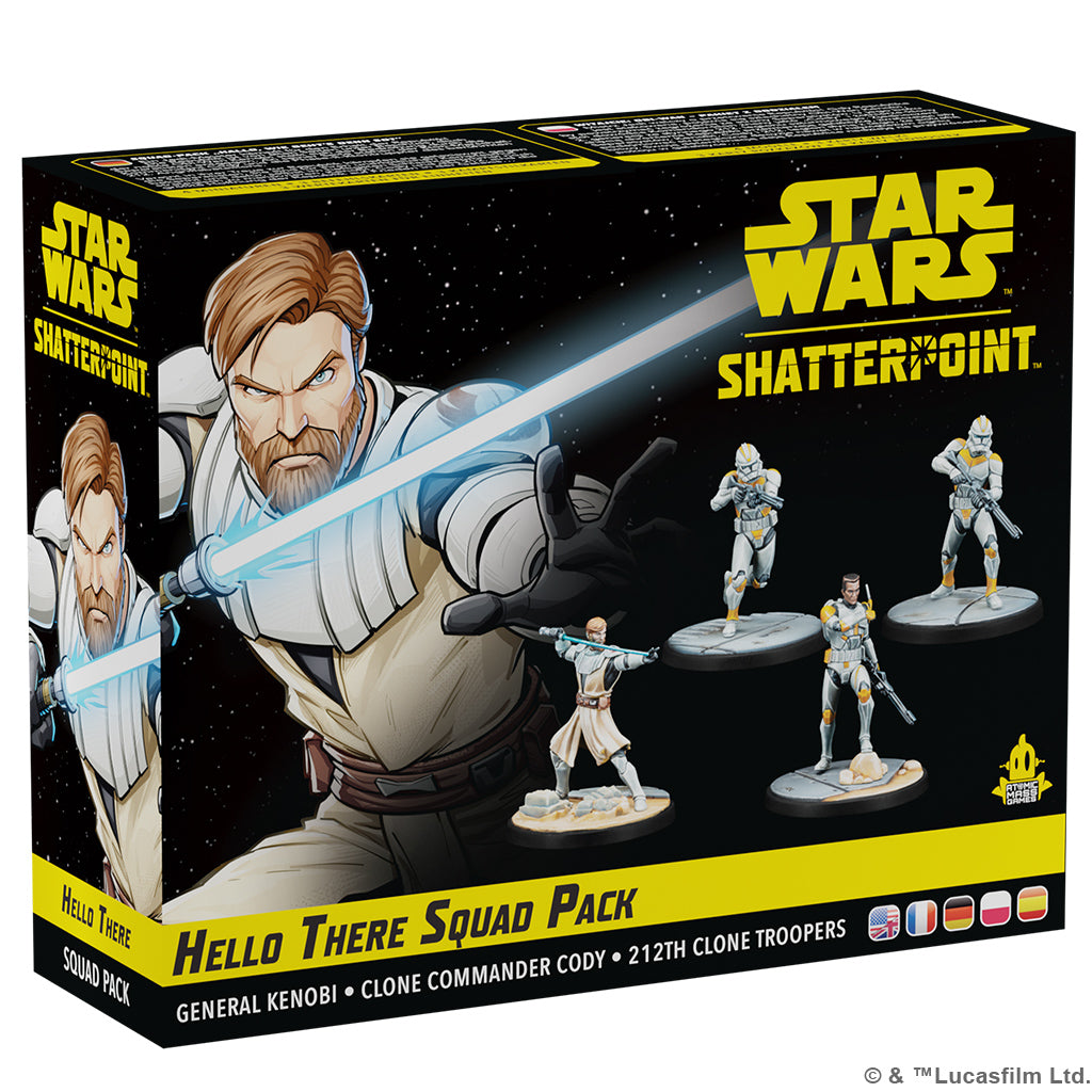 Star Wars Shatterpoint: Hello There - General Obi-Wan Kenobi Squad Pack | Game Grid - Logan