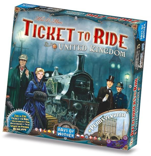 Ticket to Ride: United Kingdom | Game Grid - Logan