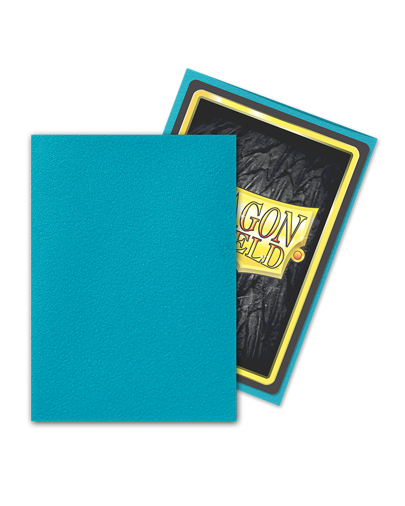 Dragon Shield Matte Sleeves: Turquoise (100) | Game Grid - Logan
